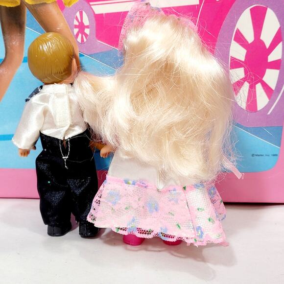 Kid Kore My Wedding Day Kelsey Jodi & Timmy Set Barbie Clone Bride Vintage 1990s - Picture 10 of 10